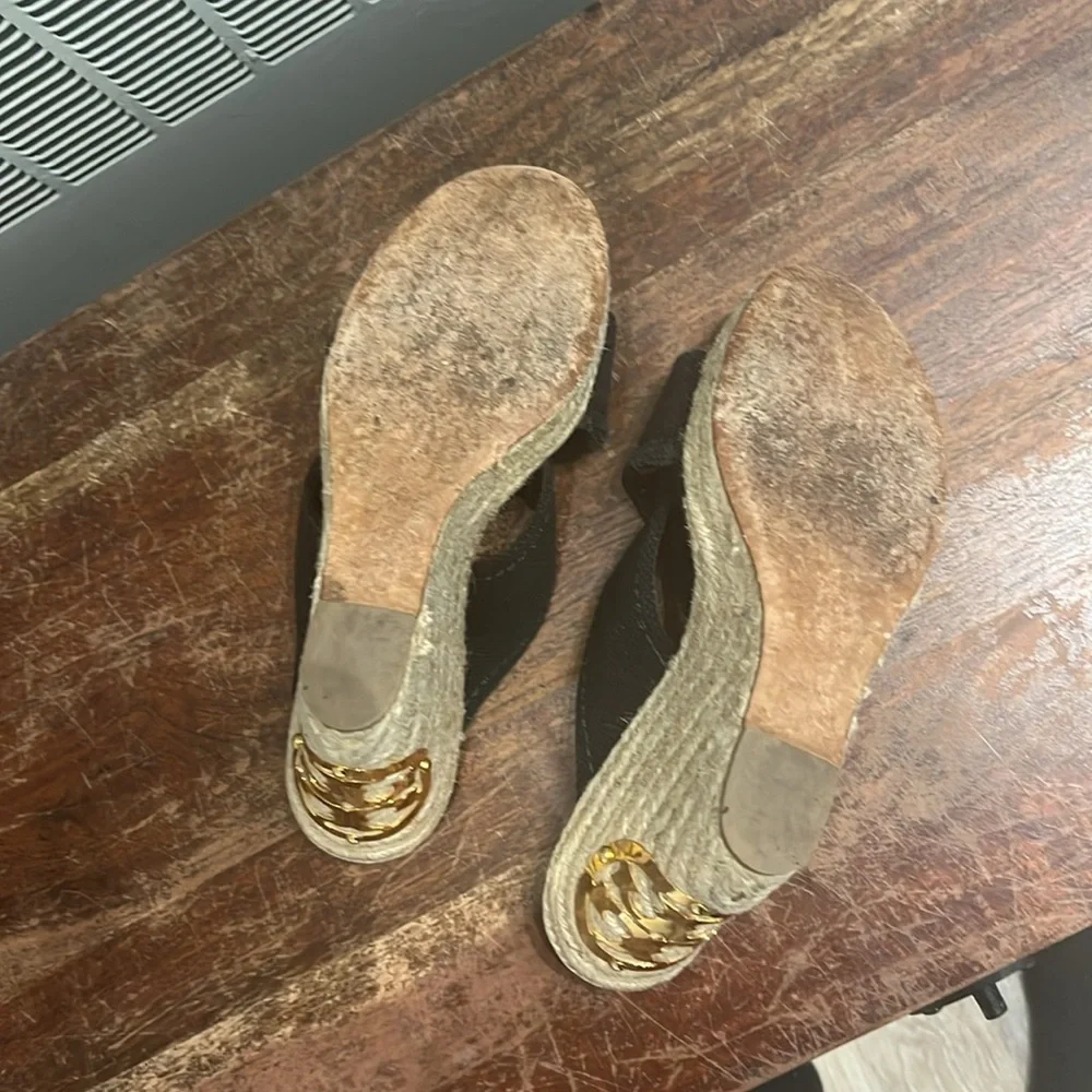 Tory Burch Elegant Black Sandals